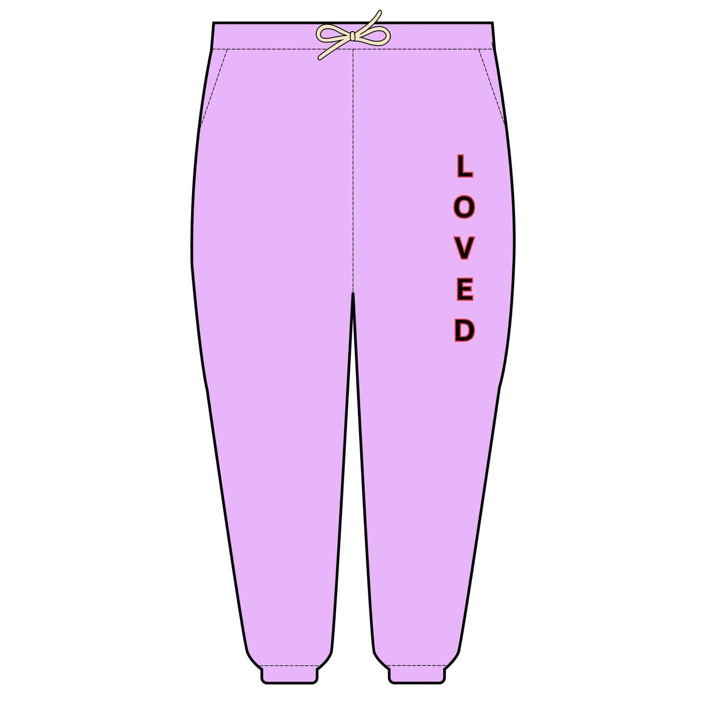 Unisex Garment-Dyed Lightweight Fleece Sweatpants