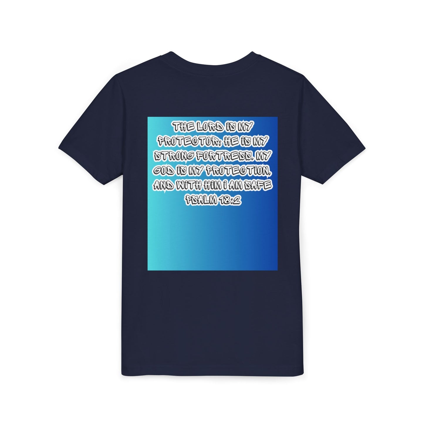 Youth Inspirational Lion Tee - Faith & Strength Design