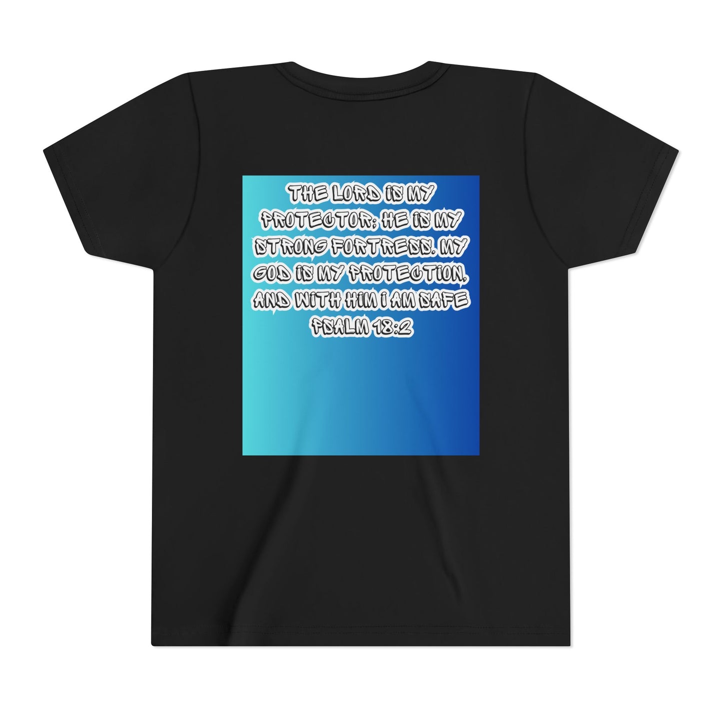 Youth Inspirational Lion Tee - Faith & Strength Design