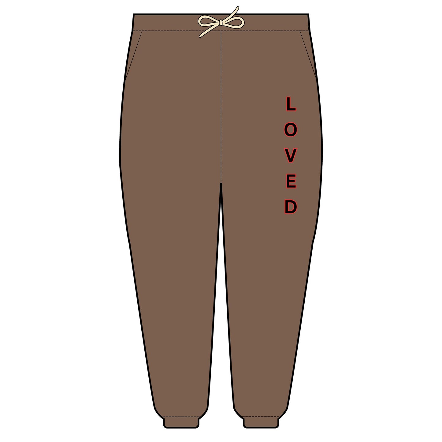 Unisex Garment-Dyed Lightweight Fleece Sweatpants