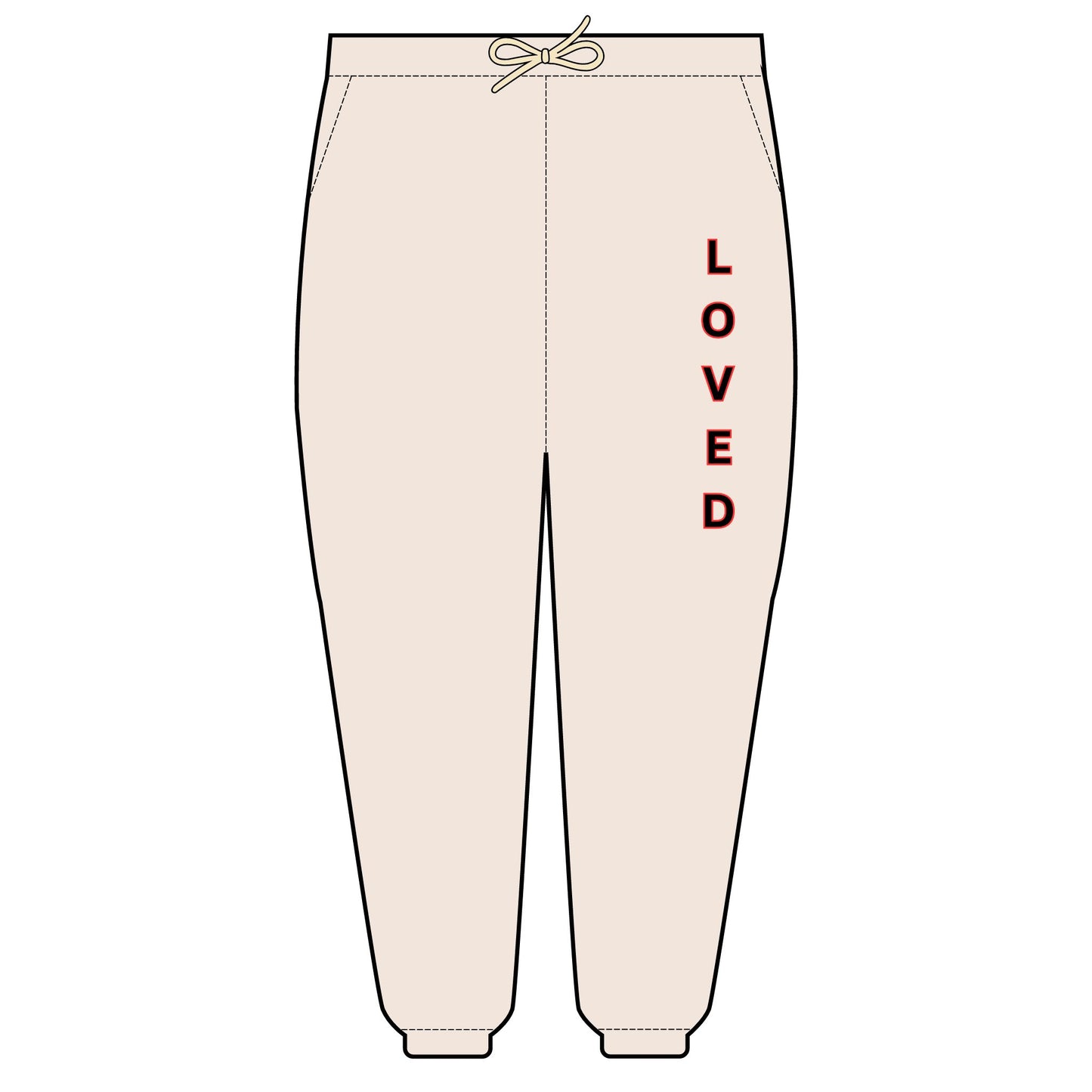 Unisex Garment-Dyed Lightweight Fleece Sweatpants