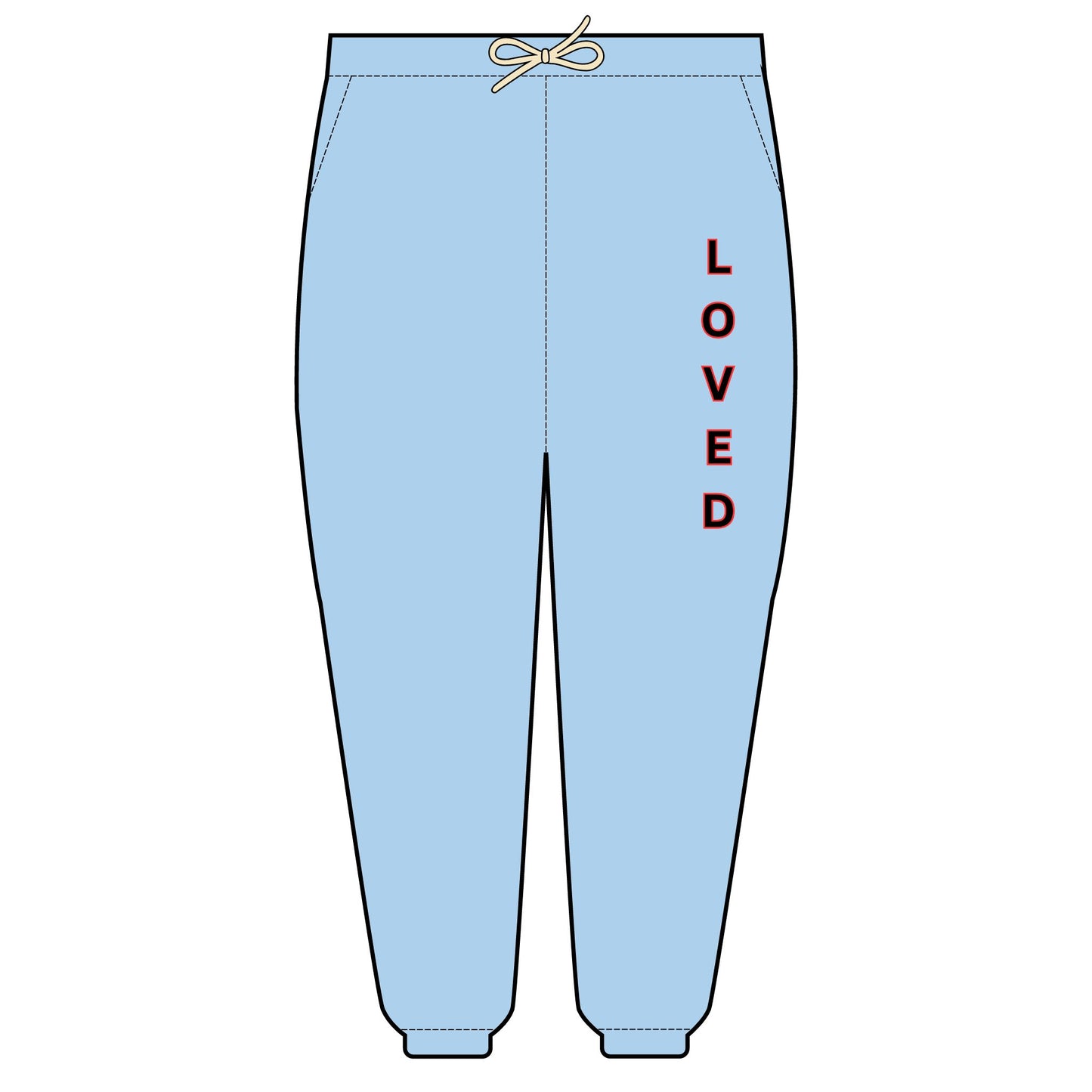 Unisex Garment-Dyed Lightweight Fleece Sweatpants