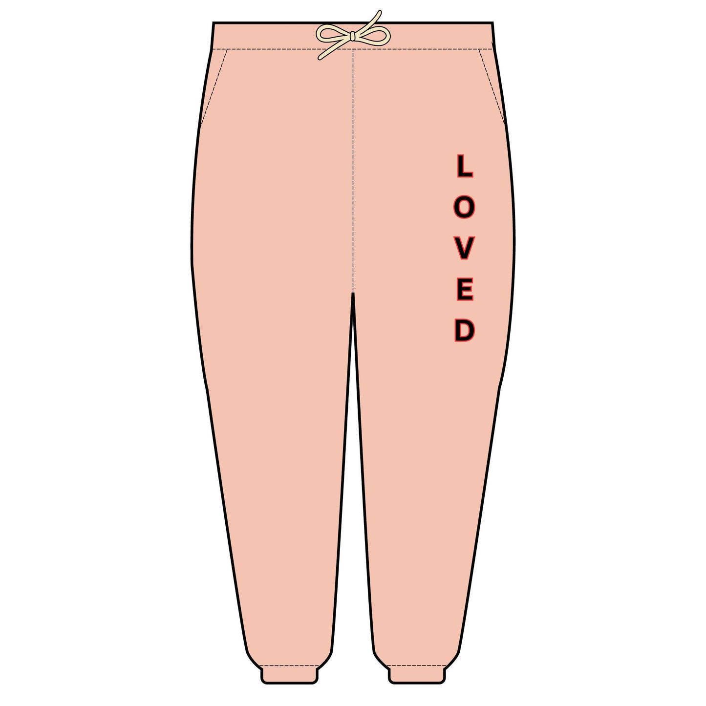 Unisex Garment-Dyed Lightweight Fleece Sweatpants