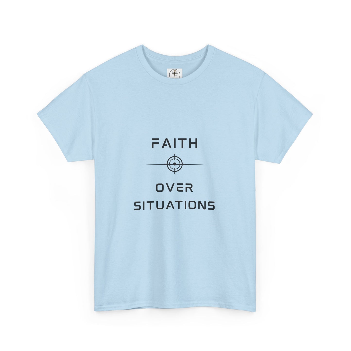 Faith Over Situations Unisex Heavy Cotton Tee