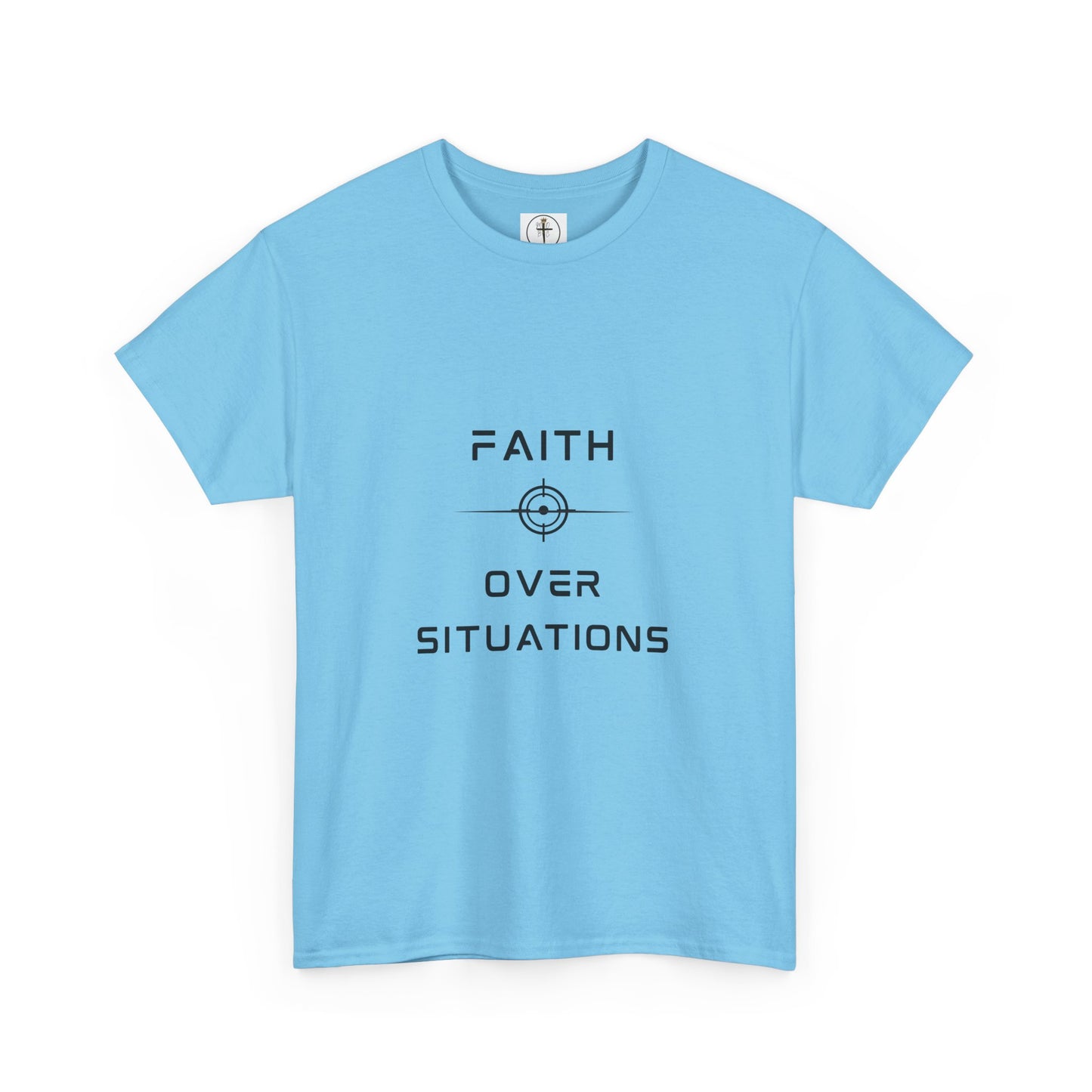 Faith Over Situations Unisex Heavy Cotton Tee