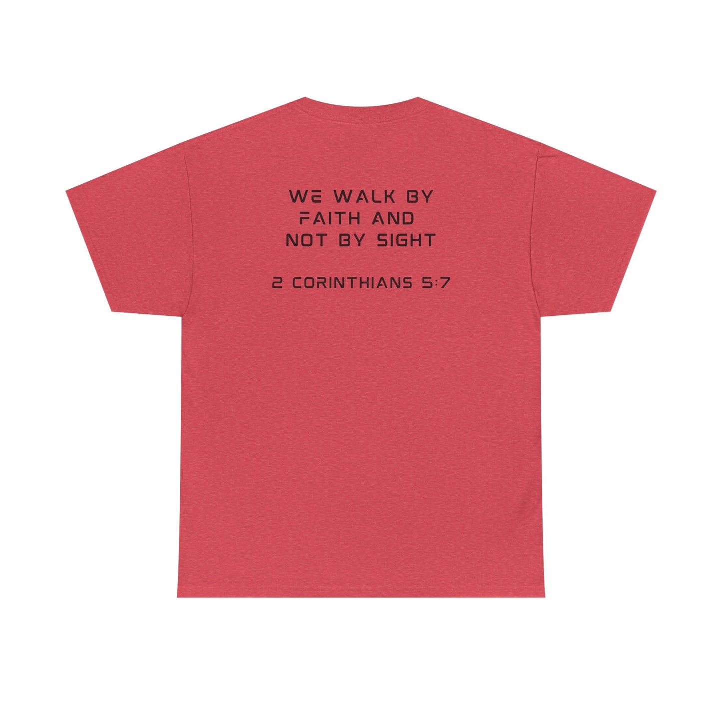 Faith Over Understanding Unisex Heavy Cotton Tee – Inspirational Christian T-Shirt