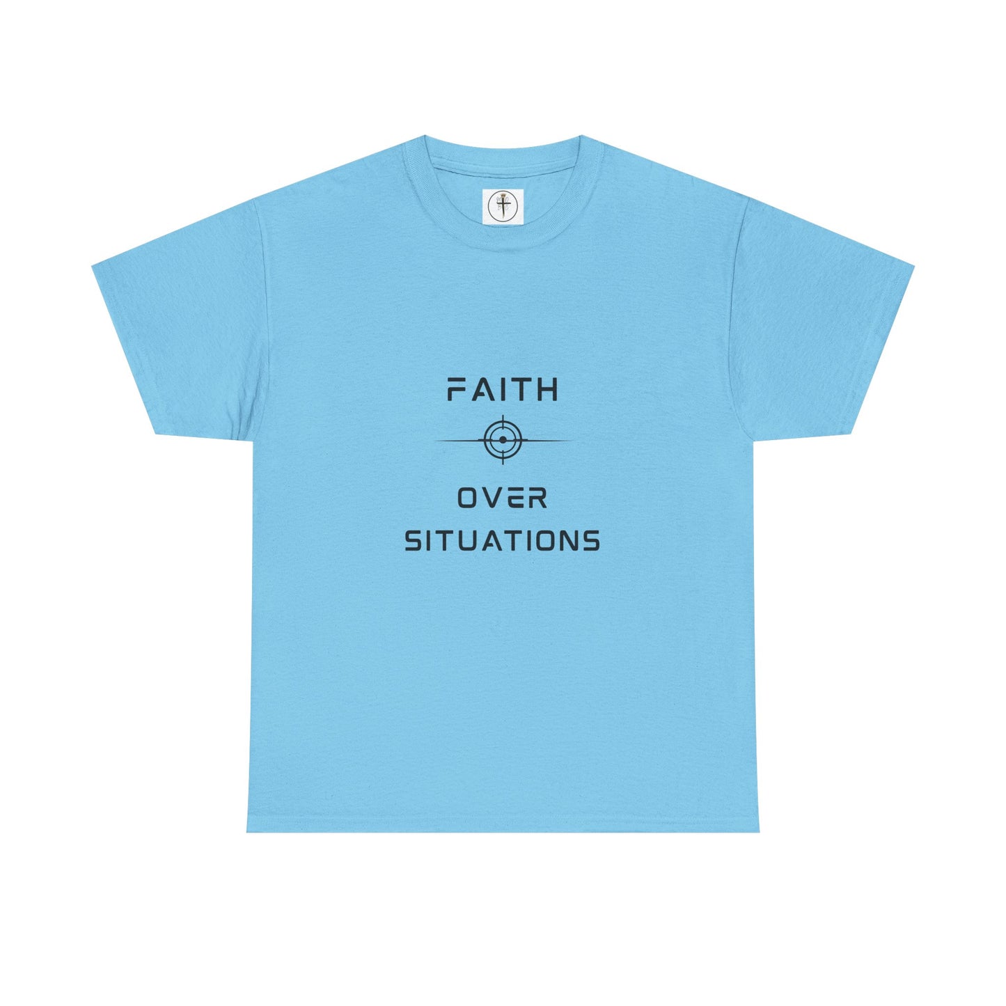 Faith Over Situations Unisex Heavy Cotton Tee