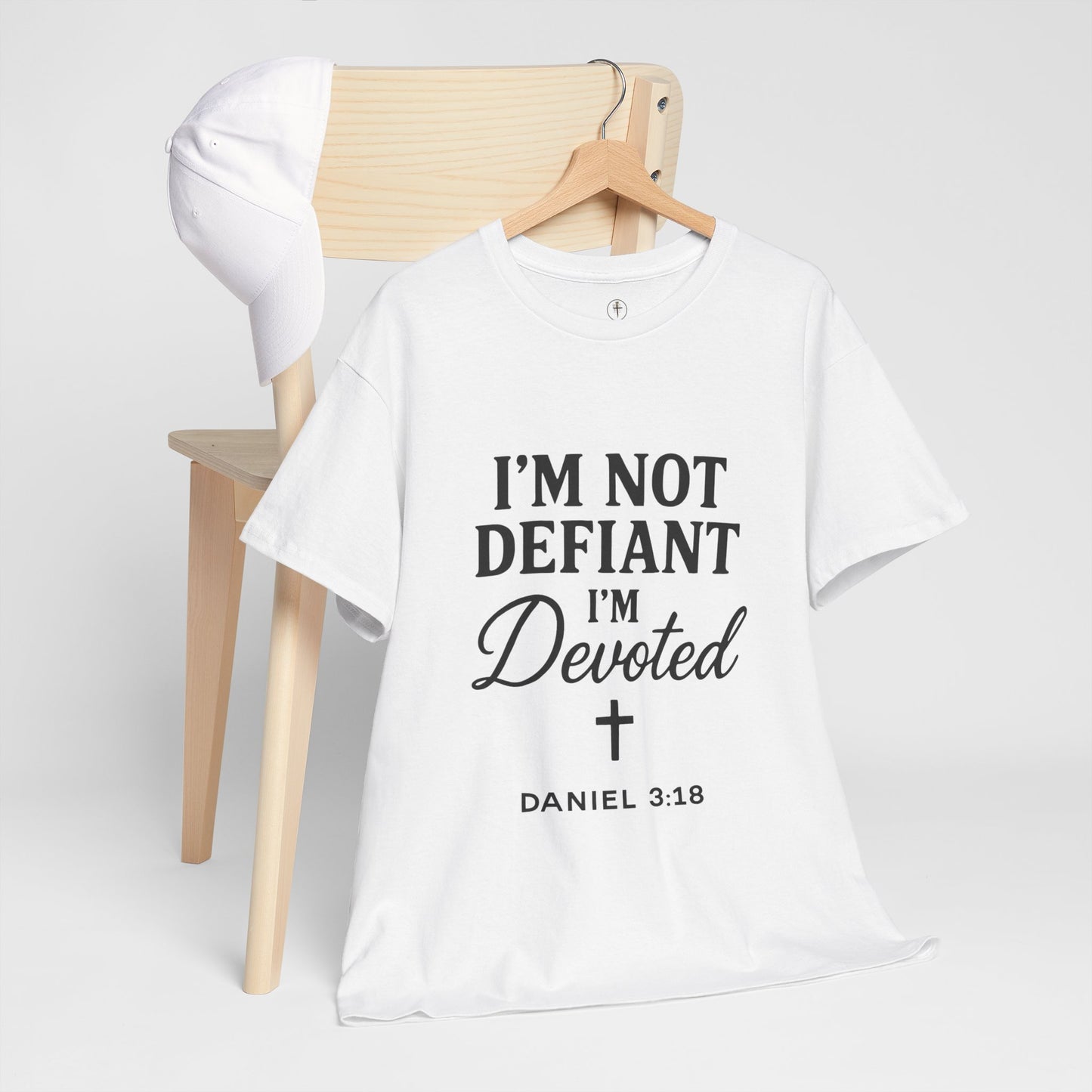 I’m Not Defiant I’m Devoted T-Shirt — Devoted Faith Graphic Tee