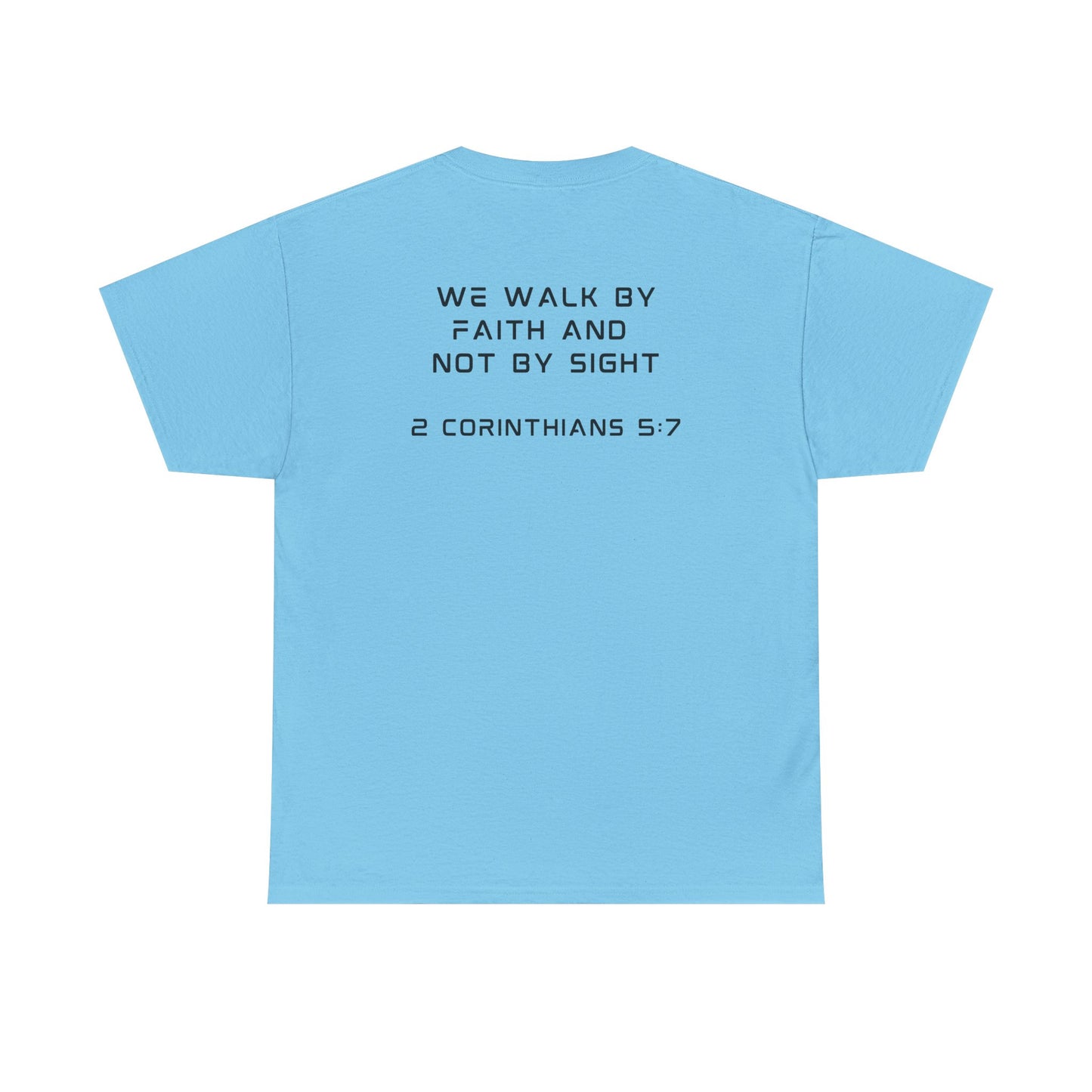 Faith Over Understanding Unisex Heavy Cotton Tee – Inspirational Christian T-Shirt