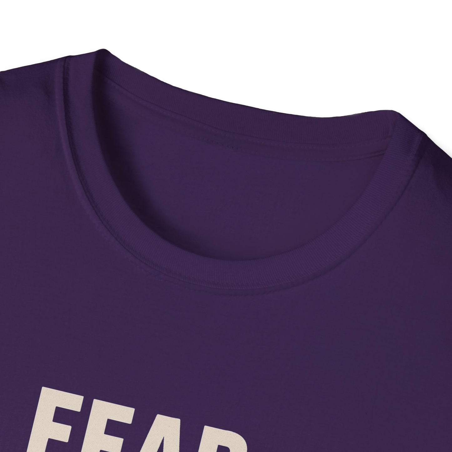 Fear Ain't in This House Unisex Softstyle T-Shirt, Motivational Tee, Gift for Friends, Inspirational Apparel