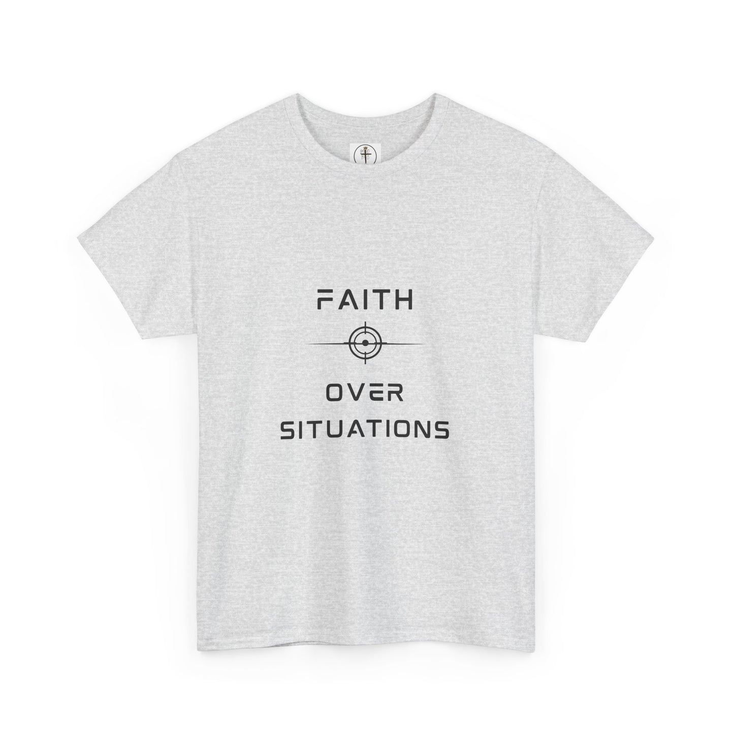 Faith Over Situations Unisex Heavy Cotton Tee