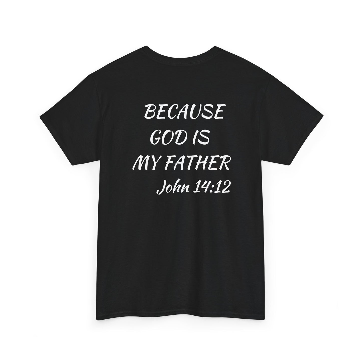 Greatness is in My DNA Unisex Heavy Cotton Tee – Faith-Inspired T-Shirt for Daily Wear