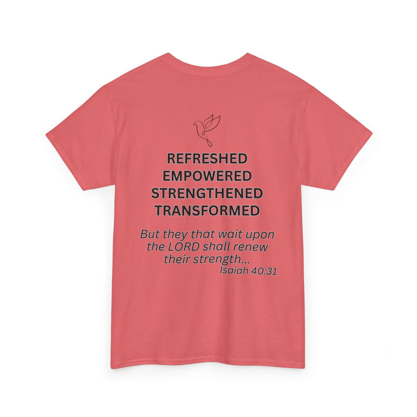 Rest & Renew T-Shirt | Christian Inspirational Apparel, Faith-Based Gift, Relaxed Cotton Tee, Motivational Graphic Tee, [...]