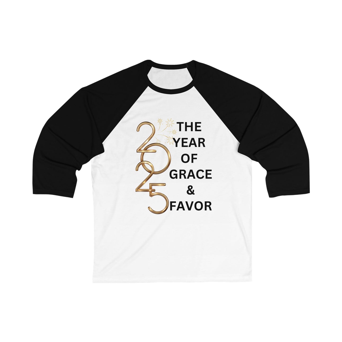Unisex 3\4 Sleeve Baseball Tee