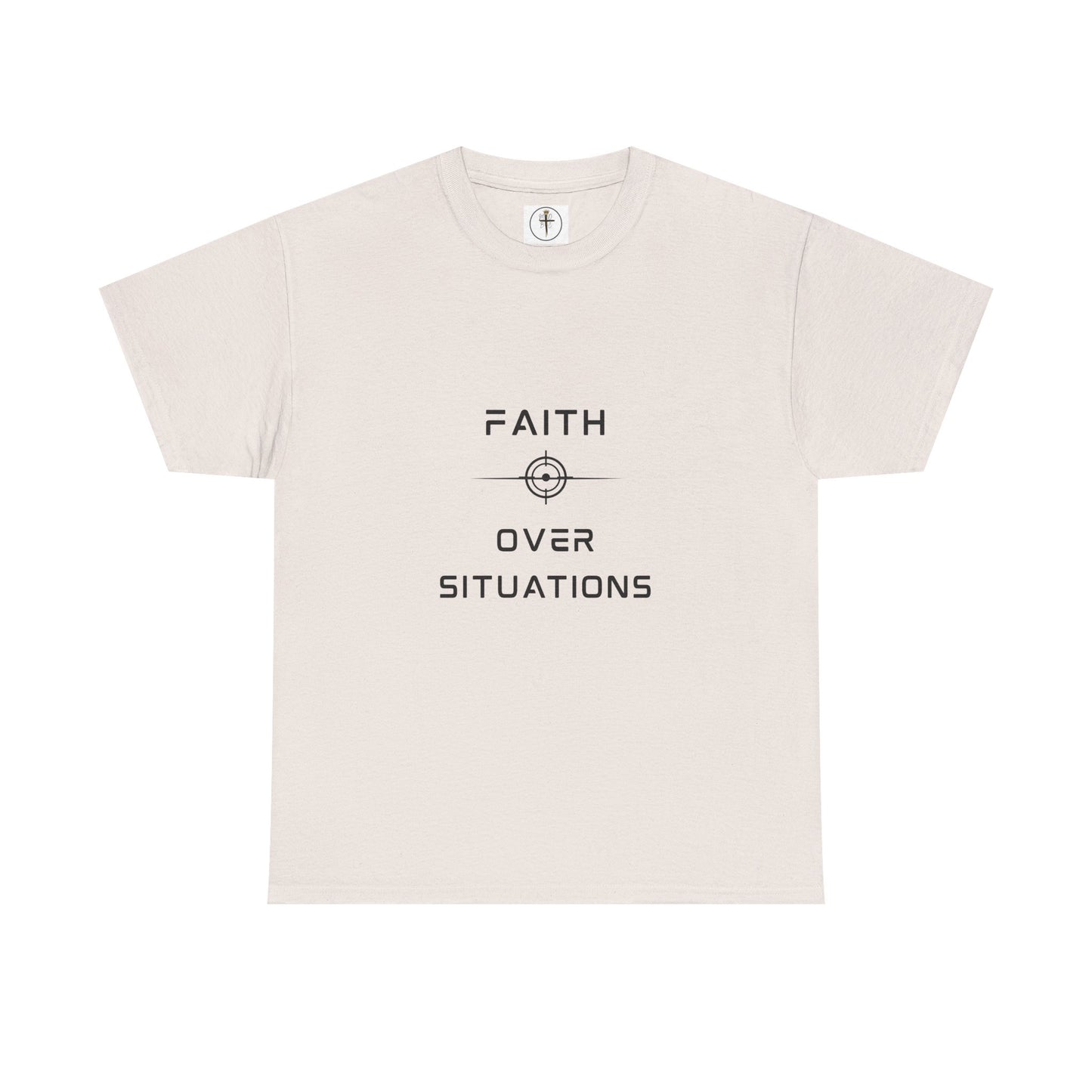 Faith Over Situations Unisex Heavy Cotton Tee