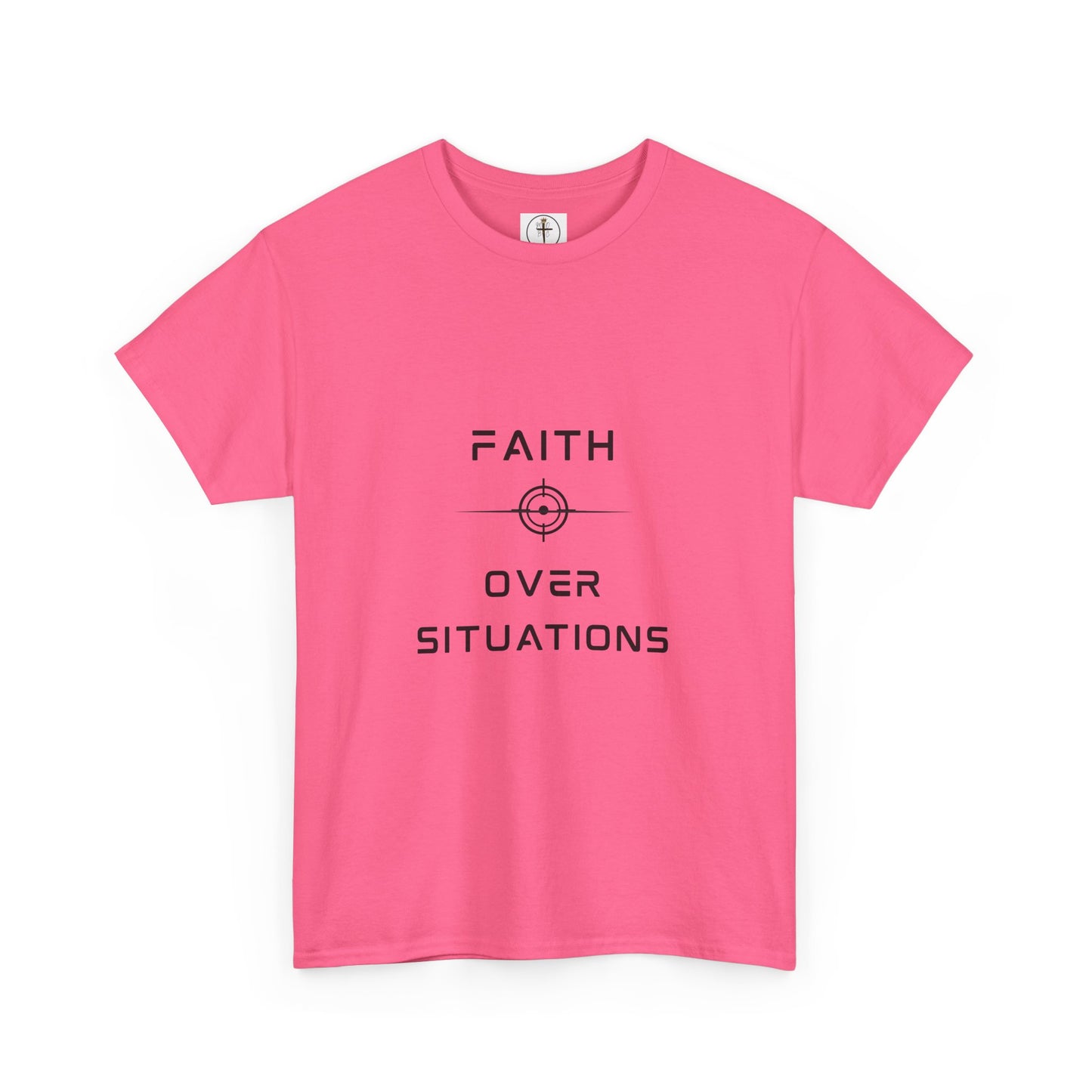 Faith Over Situations Unisex Heavy Cotton Tee