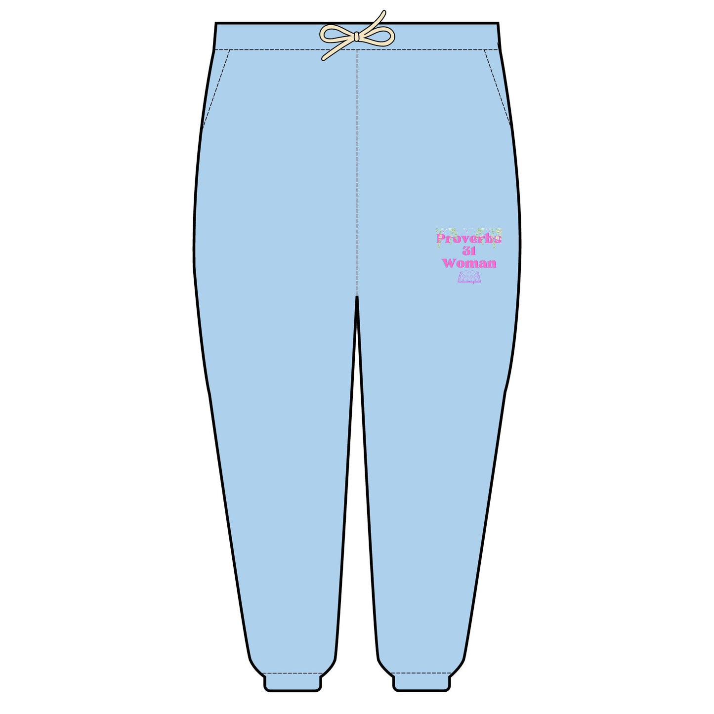 Unisex Garment-Dyed Lightweight Fleece Sweatpants