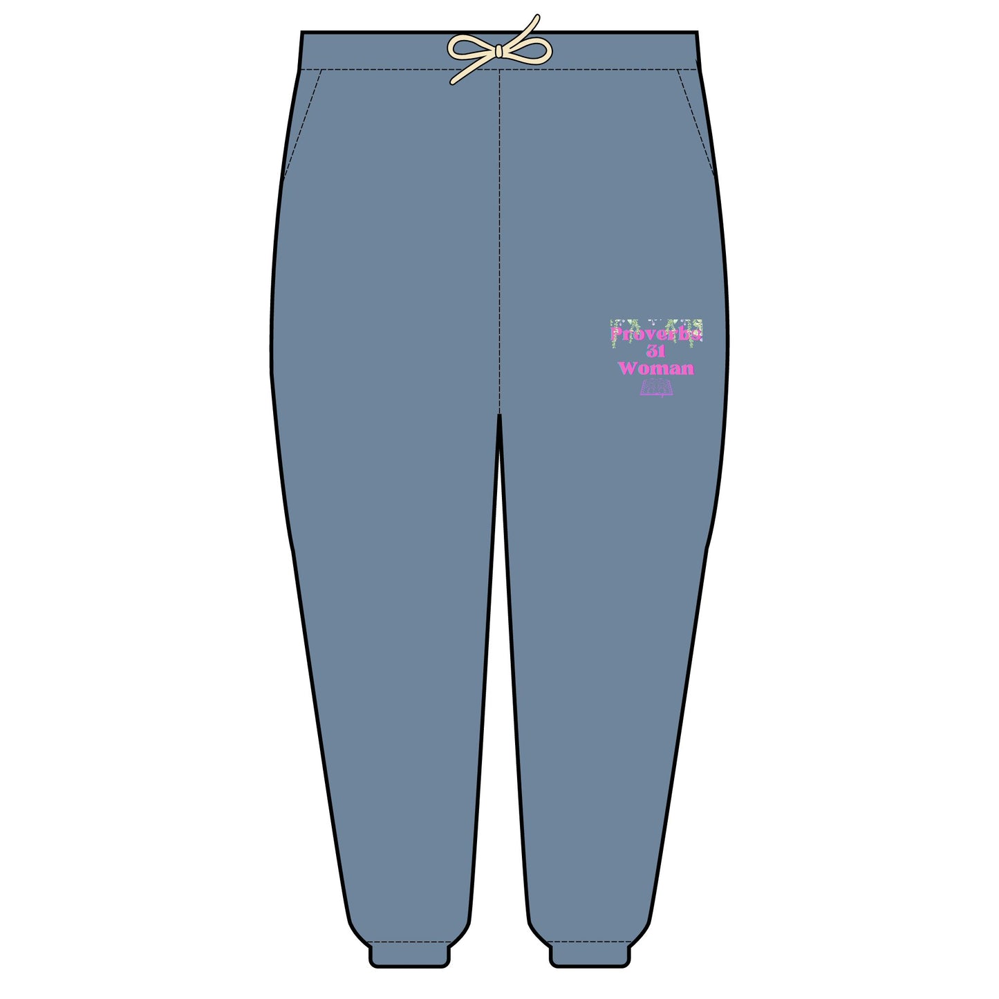 Unisex Garment-Dyed Lightweight Fleece Sweatpants