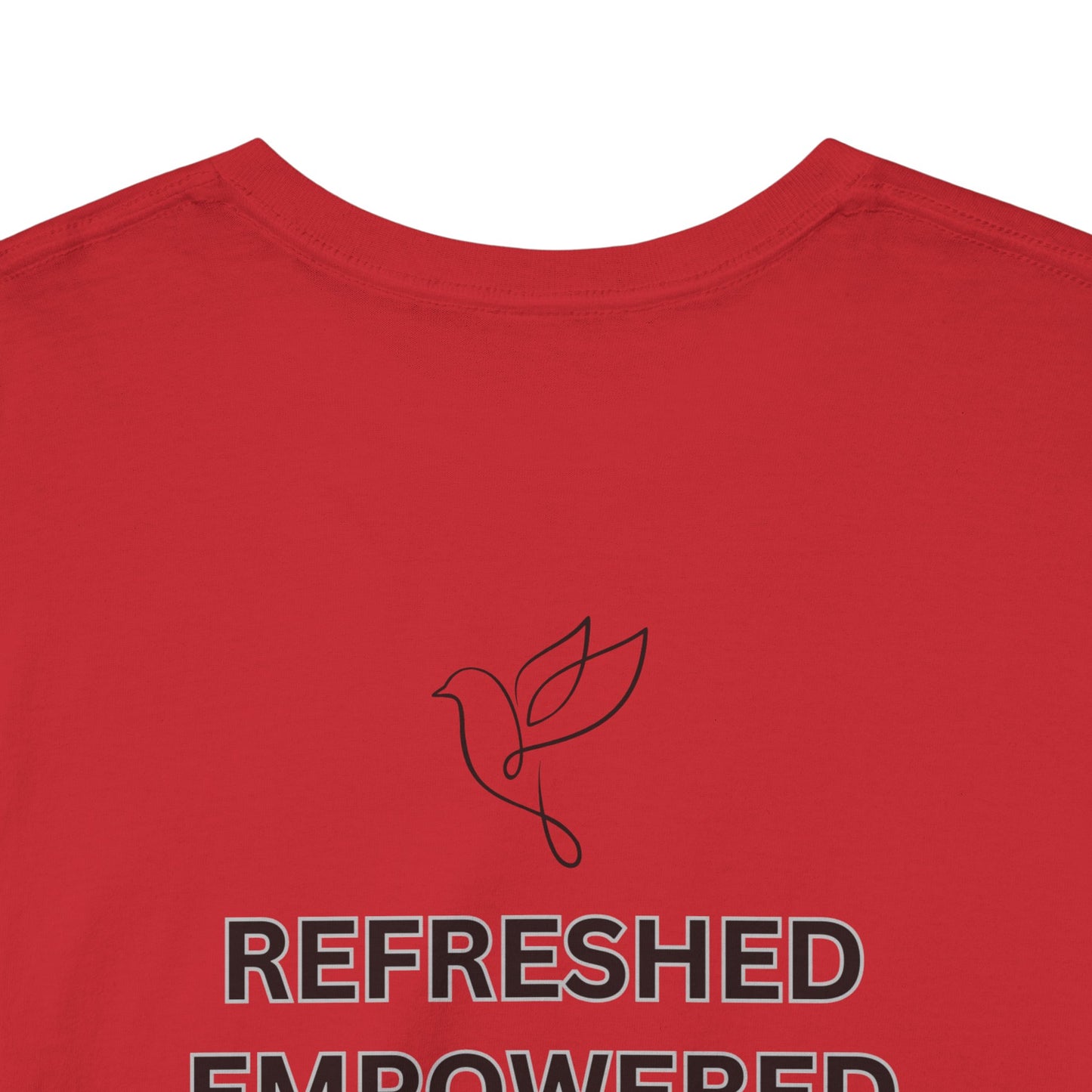 Rest & Renew T-Shirt | Christian Inspirational Apparel, Faith-Based Gift, Relaxed Cotton Tee, Motivational Graphic Tee, [...]