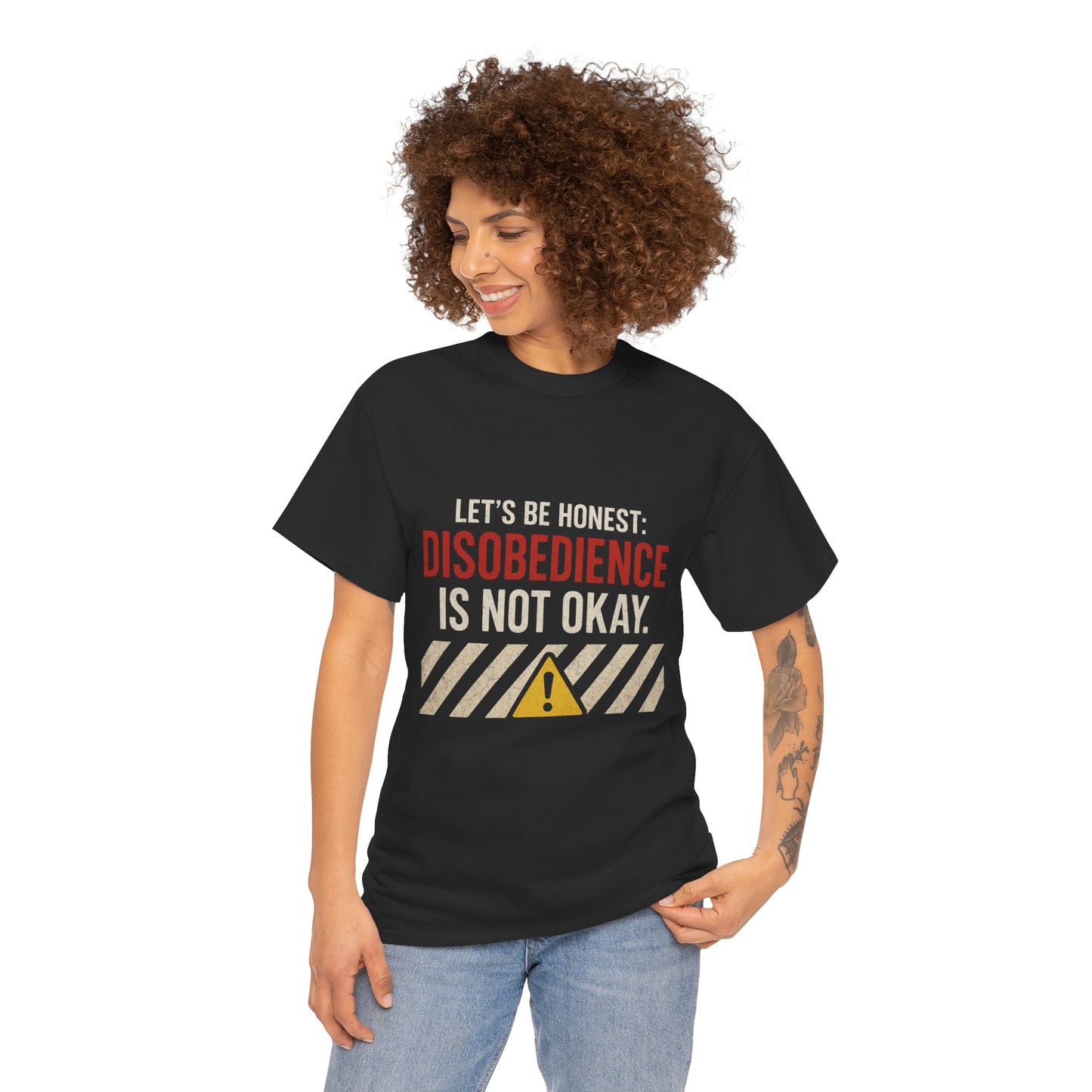 Disobedience Awareness Tee - Unisex Heavy Cotton T-Shirt