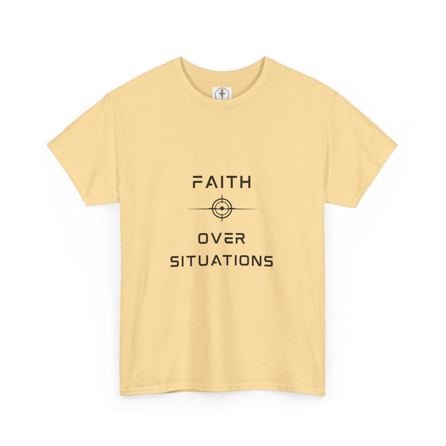Faith Over Situations Unisex Heavy Cotton Tee