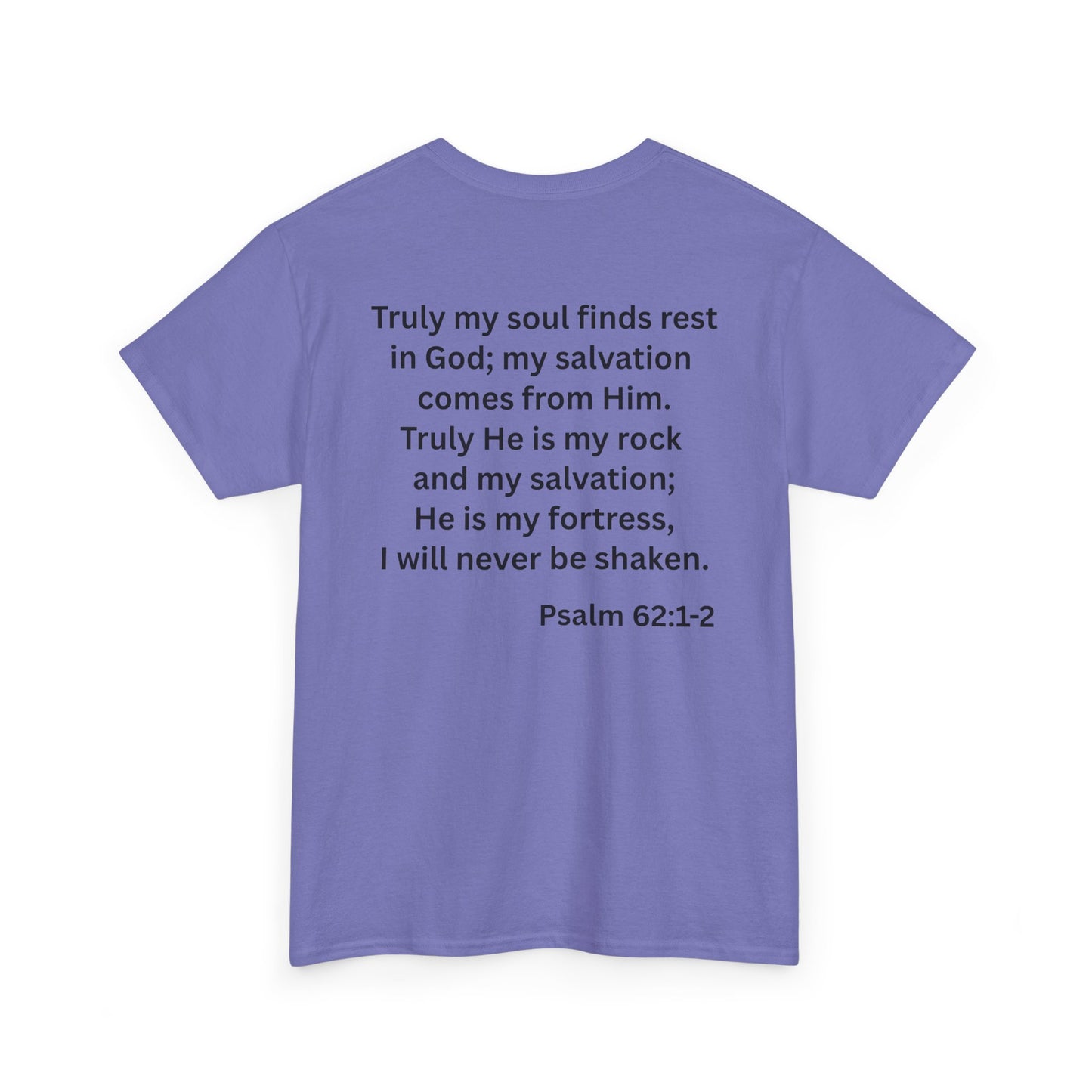 Rest Is Worship Unisex Heavy Cotton Tee, Inspirational T-Shirt, Faith-Based Apparel, Christian Gift, Casual Wear, Scripture Shirt