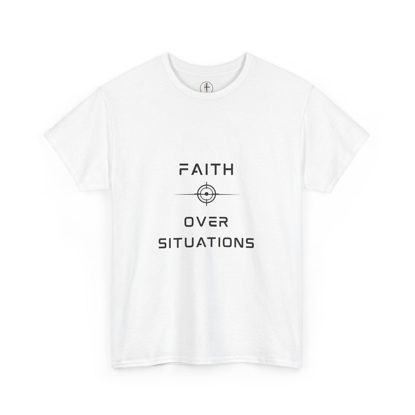 Faith Over Situations Unisex Heavy Cotton Tee