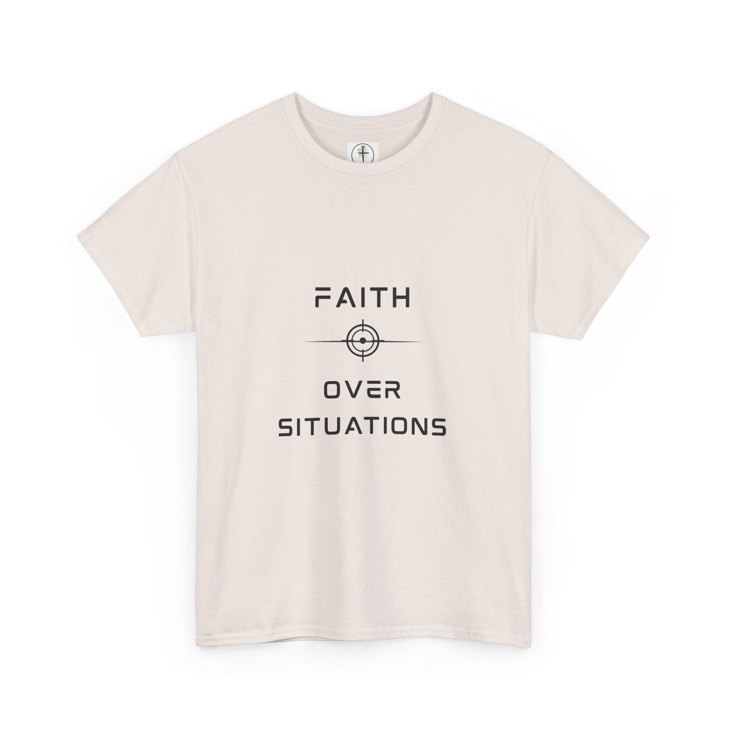 Faith Over Situations Unisex Heavy Cotton Tee