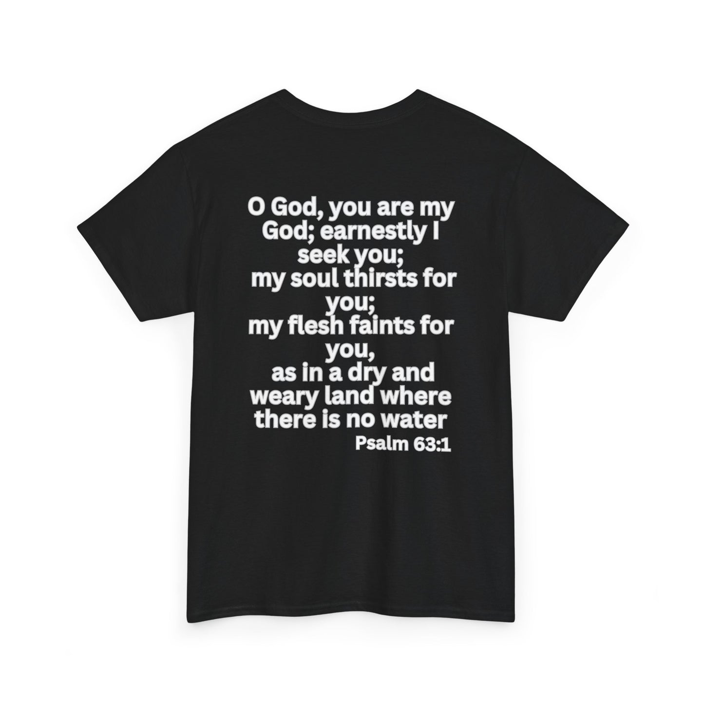 Seek After God Unisex Heavy Cotton Tee | Inspirational Faith Shirt